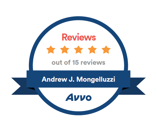 Andrew J. Mongelluzzi Avvo Review Badge
